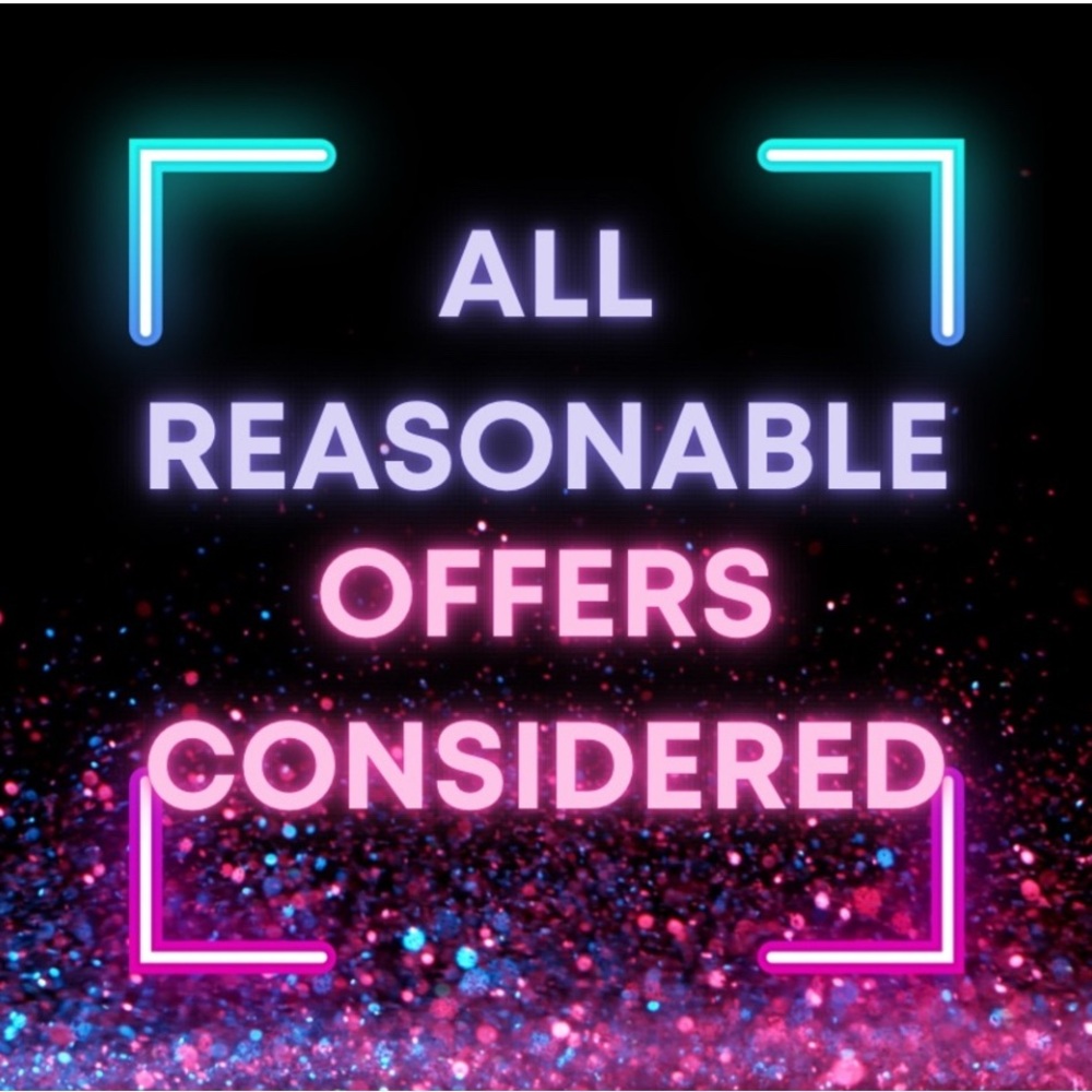 All Reasonable Offers Considered 🥰